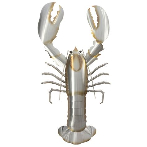 Copper Art American Lobster Metal Wall Sculpture | OutdoorEtc.com