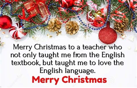 65 Christmas Message for Teachers to Make Them Happy - Some Events ...