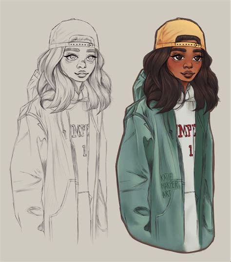 tomboy drawing easy