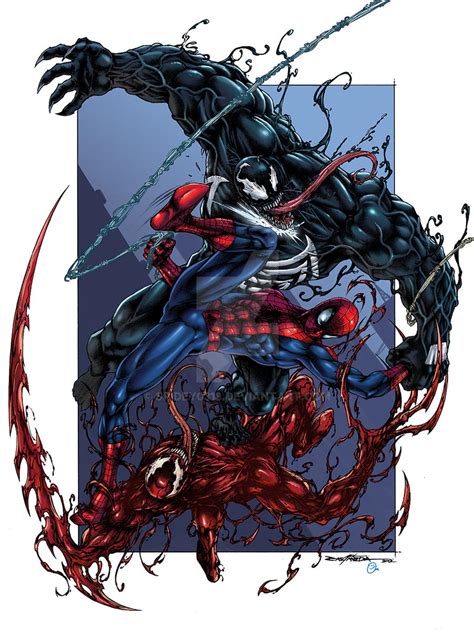 Venom vs Spidey vs Carnage colors by spidey0318 on DeviantArt