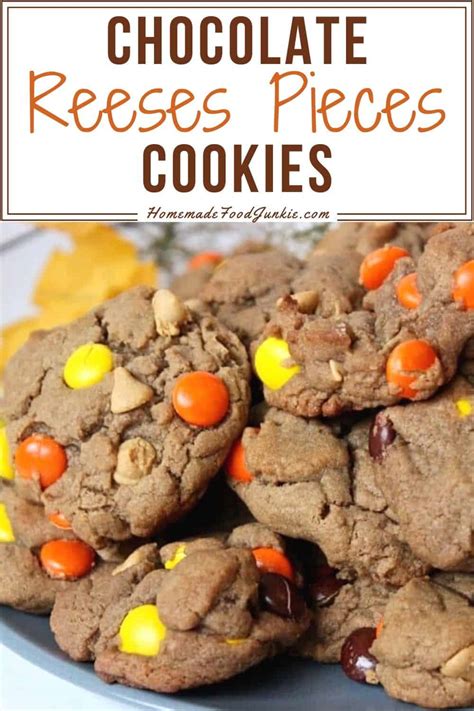 Reeses Pieces Cookies | Homemade Food Junkie