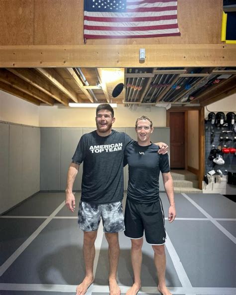 Mark Zuckerberg spotted training with another MMA Champion