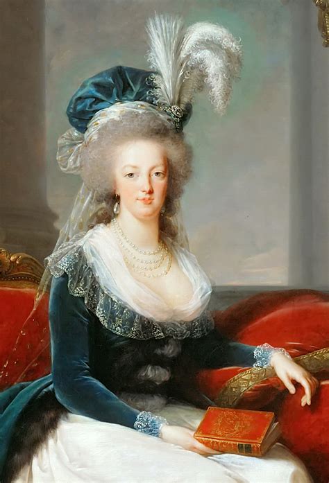 Portraits de Marie-Antoinette au livre, en robe bleue, par Vigée Le Brun (1785 - 1788 ?)