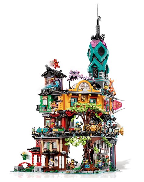 Grow Your City or Start a New One with Huge NINJAGO City Gardens Set ...