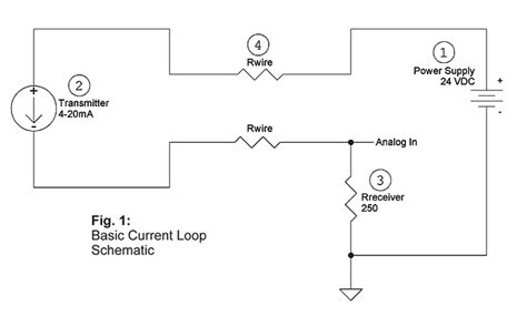 4-20ma Current Loop Circuit Diagram