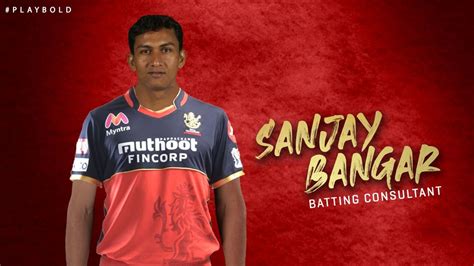 IPL 2021: Royal Challengers Bangalore Appoint Sanjay Bangar as Batting ...