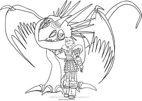 Stormfly Coloring Pages at GetDrawings | Free download