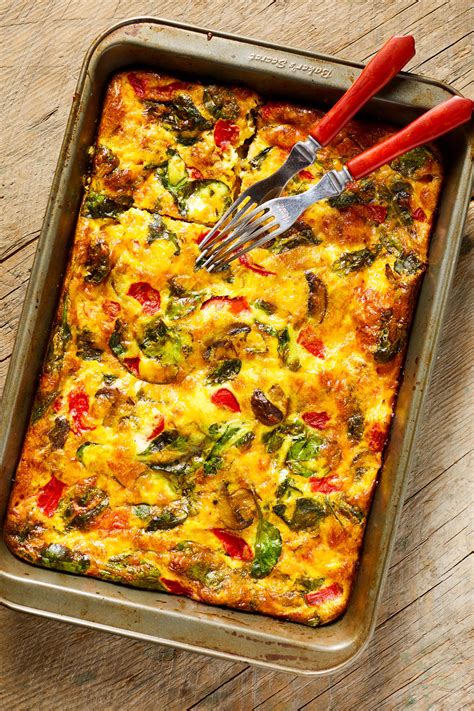 Recipe: Veggie Supreme Egg Bake | Kitchn