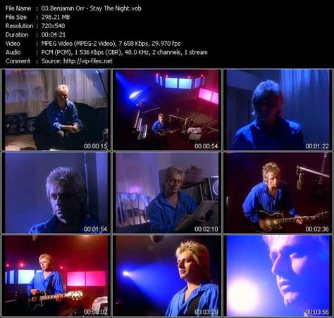 Benjamin Orr «Stay The Night» VOB File