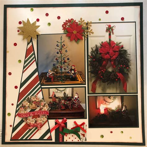 Pin by Patty Wagner on Glenda's layouts | Christmas scrapbook layouts ...