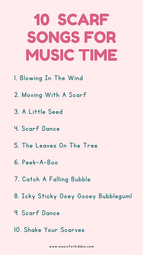 10 Scarf Songs For Preschool and Kindergarten Music Time — Music for Kiddos