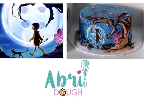 Coraline Cake Design | Cake, Horror cake, 21st birthday cakes