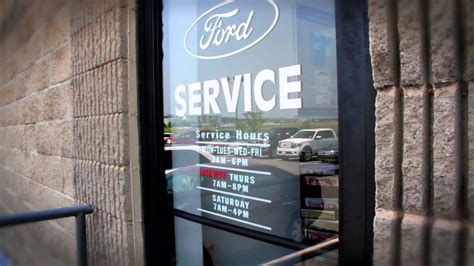 Ford Service Tour - YouTube