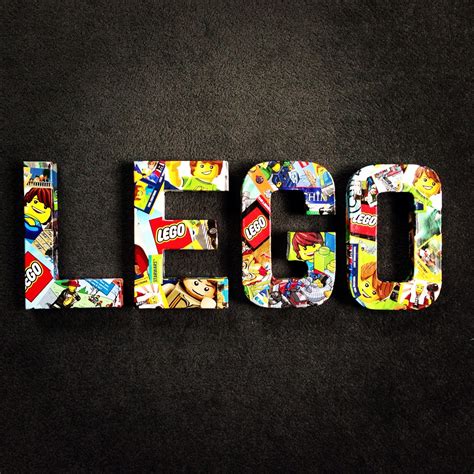 The Yewman Projects - Blogs, Dogs, Frogs & Books : 3D Lego letters