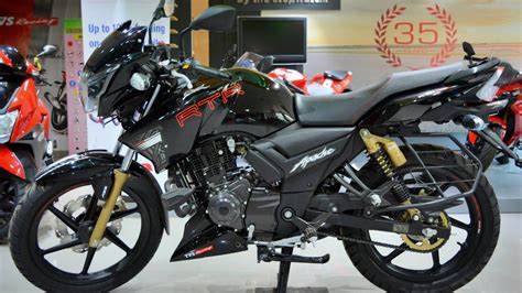 Tvs Apache Rtr 180 Abs 2019 Review TVS RTR ABS Black Side AUTOBICS