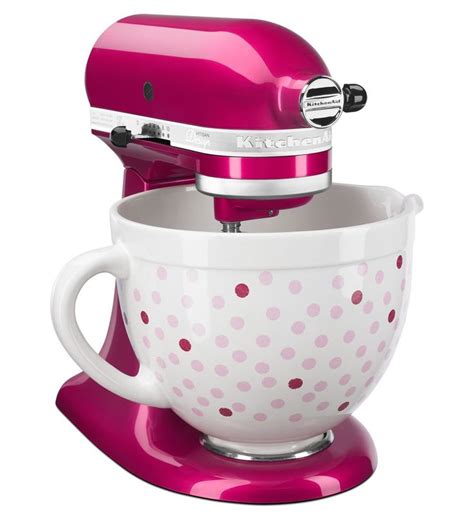 KitchenAid® 5-Quart Ceramic Bowl | Kitchen aid, Ceramic bowls, Pink kitchen