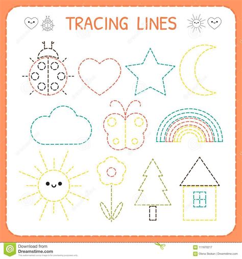 Preschool Tracing Worksheets | Preschool tracing, Tracing worksheets preschool, Educational ...