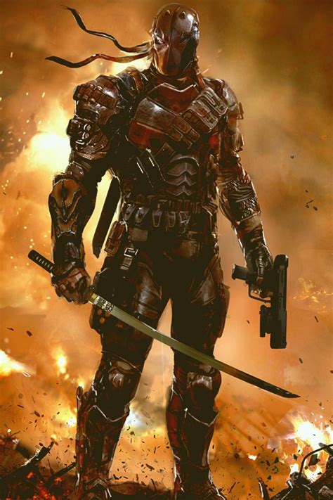 Deathstroke, Phone Wallpapers, DC | Arte del personaggio, Arte, Personaggio