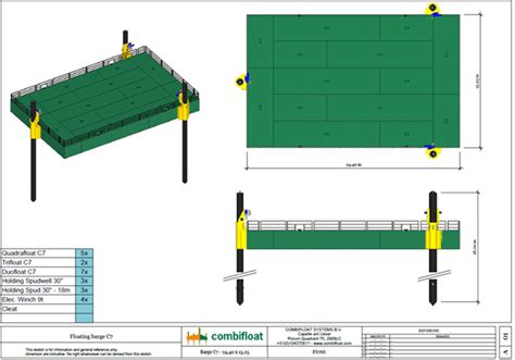 C7 holding spud barge available in Le Havre, France soon - Combifloat