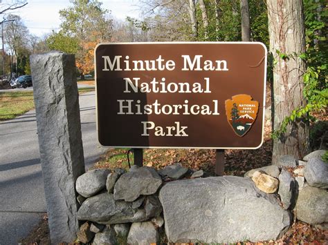 Minute Man National Park Sign | Sign at one of the parking a… | Flickr