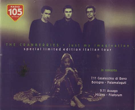 The Cranberries Just My Imagination - Italian Tour CD Italian CD single ...