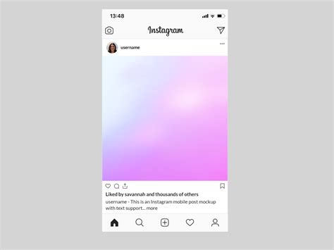 Free Instagram Post PSD Mockup by Mediamodifier on Dribbble