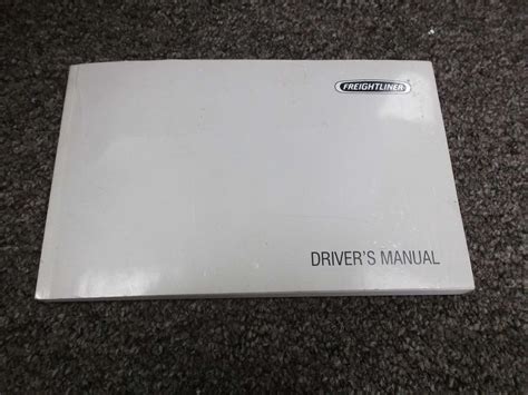 2004 Freightliner RV Chassis VCL Owner Operator Maintenance Manual – DIY Repair Manuals