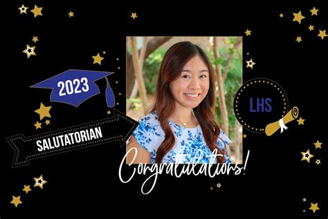 Lamar High School 2023 salutatorian shares memories, advice