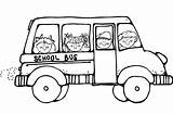 School Bus Safety Coloring Pages Sketch Coloring Page sketch template