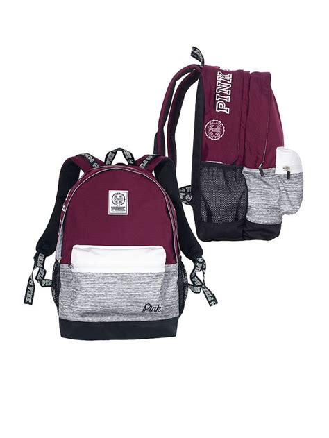 Campus Backpack - PINK - Victoria's Secret | V.S | Pinterest | Pink backpacks, Grey and I am