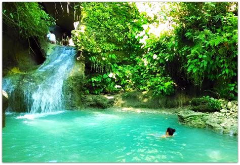 Busay Falls in Camotes Islands