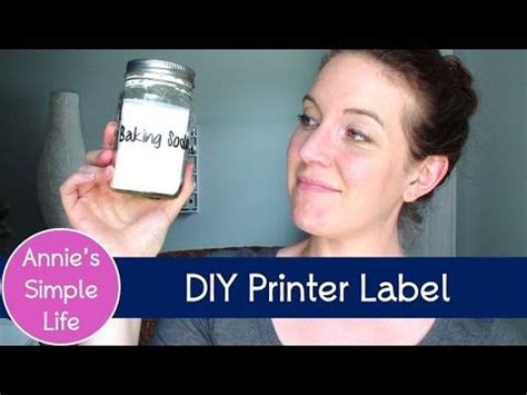 (86) Does It REALLY Work?? - DIY Clear Printer Label - YouTube | Label printer, Labels diy, Diy ...