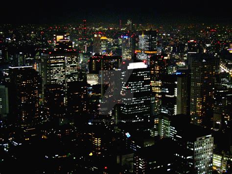 Night View From Tokyo Tower 4 by theblindalley on DeviantArt