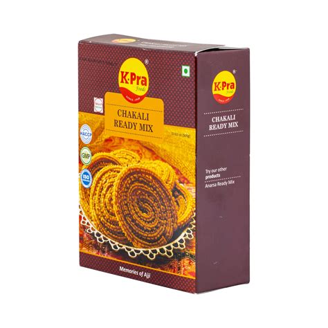 CHAKALI BHAJANI (MULTI GRAIN FLOUR) (500GM) – Amlark Trading & Services