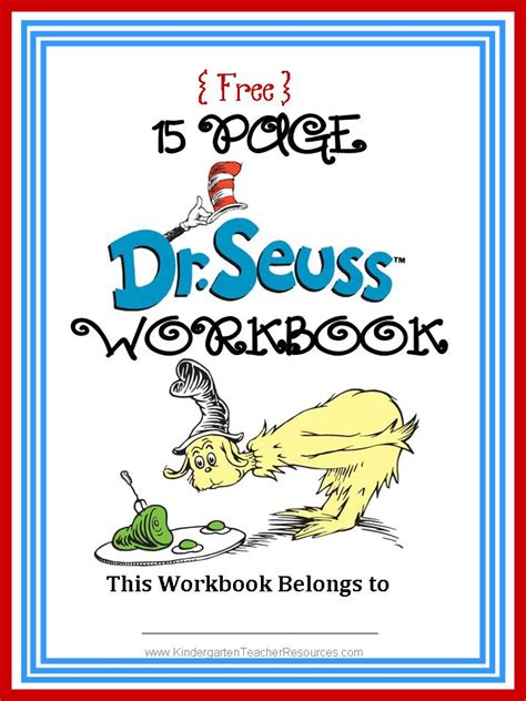 Free Dr Seuss Math Activities