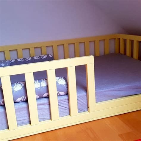 Painted toddler bed , Nursery crib ,childrens beds, kids beds, wood bed ...