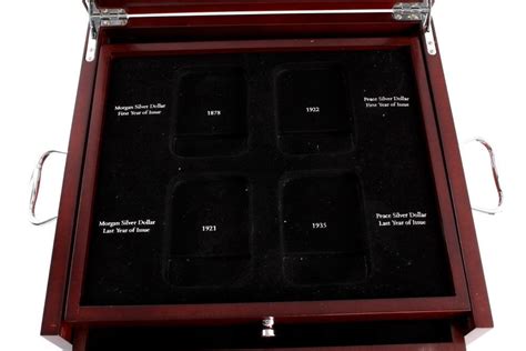 Morgan Peace Silver Dollar Display Case Collection