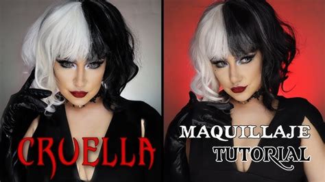 Cruella Deville Glenn Close Makeup