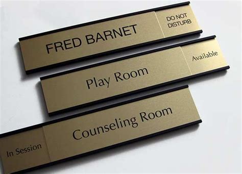 Display the room status of any office, conference room or employee with our 10" or 8" slider ...