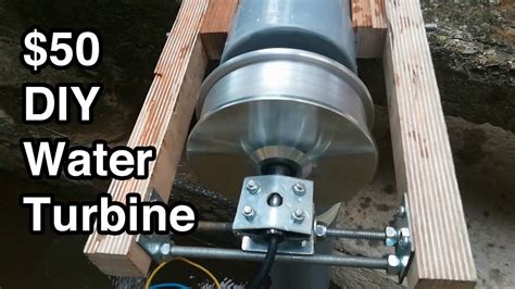 The $50 Water Turbine - DIY, Portable, Powerful, and Open Source - YouTube | Water turbine ...