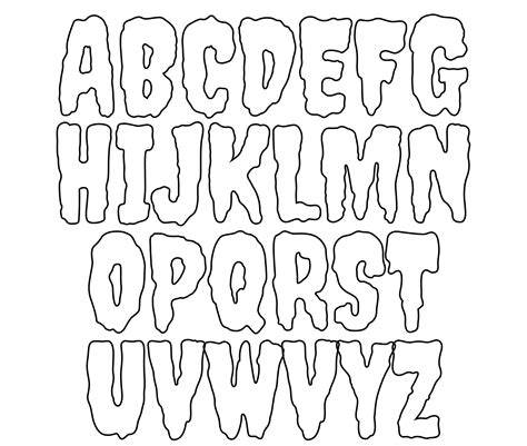 Free halloween fonts printable - needkop