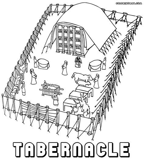 Coloring festival: Coloring pages of the tabernacle |More than 25+ | Printable coloring | # ...