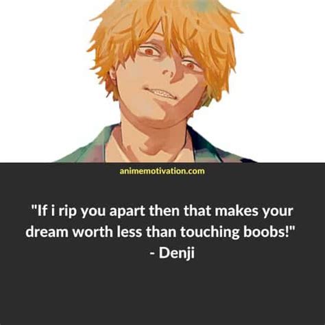 A Collection Of The Best Denji Quotes from Chainsaw Man!