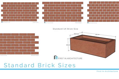 Standard Brick Sizes and Dimensions- First In Architecture