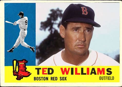 Ted williams, Ted, Baseball trading cards