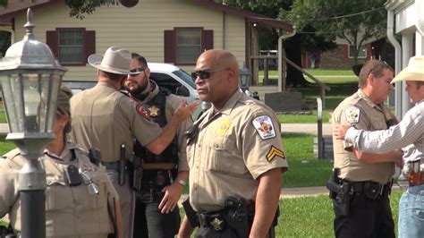 PROCESSION RETURNS WALLER COUNTY SHERIFF GLENN SMITH TO WALLER – Montgomery County Police Reporter