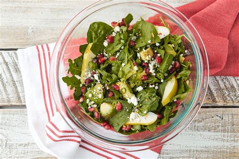Baby Spinach Salad - Healthy with Nedi | Baby spinach salads, Spinach ...