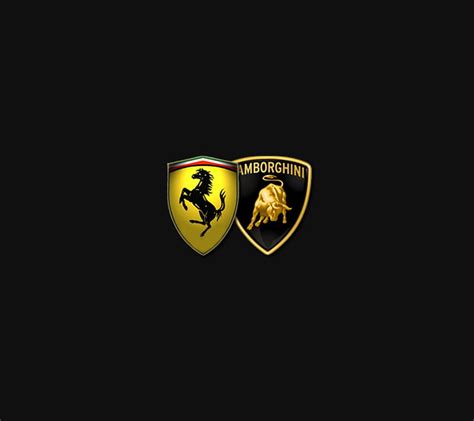 Ferrari, ferrai, lamborghini, logo, HD wallpaper | Peakpx