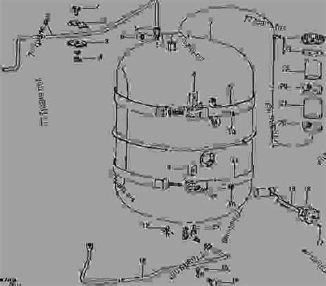 FUEL TANK [01D25] - TRACTOR John Deere 2510 - TRACTOR - 2510 Tractor 30 ...