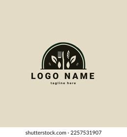 Creative Simple Food Logo Design Stock Vector (Royalty Free) 2257531907 | Shutterstock